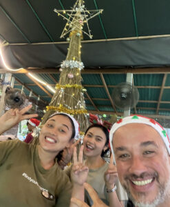 Yılbaşında yoga dersi için hazırlık fotoğrafı